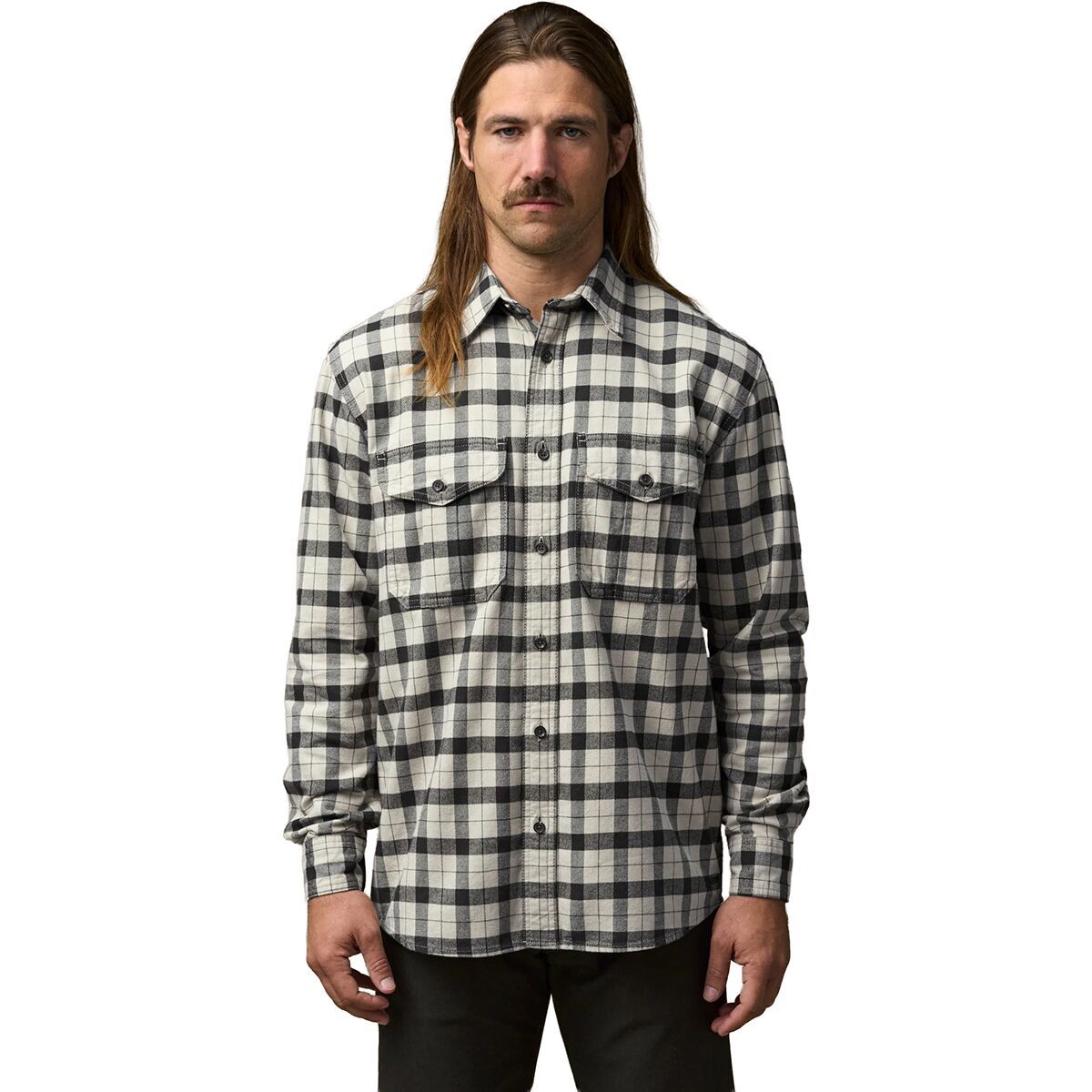 Image of Filson Alaskan Guide Shirt - Men's Cream Peat, L
