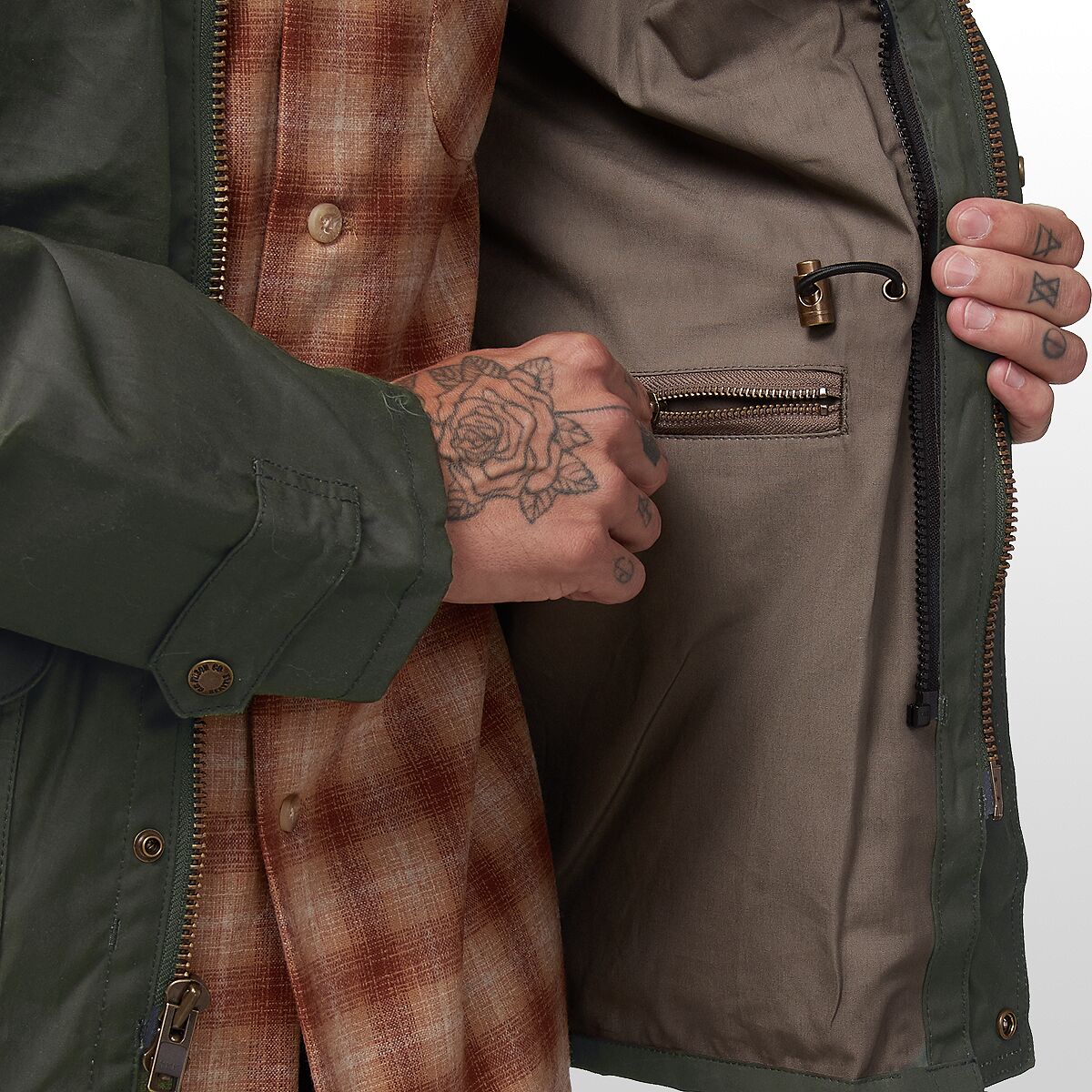 ジャケット・アウター Filson Cover Cloth Mile Marker Coat Filson Cover Cloth Mile Marker Jacket- Otter Green