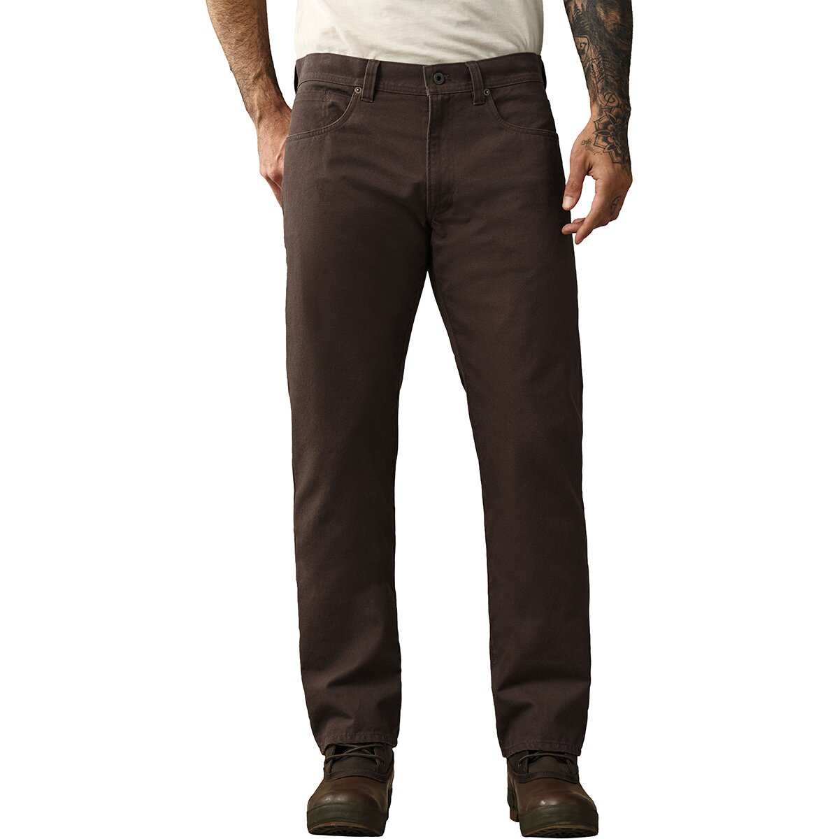 Image of Filson Dry Tin 5 Pocket Pant - Men's Seal Brown, 36x32