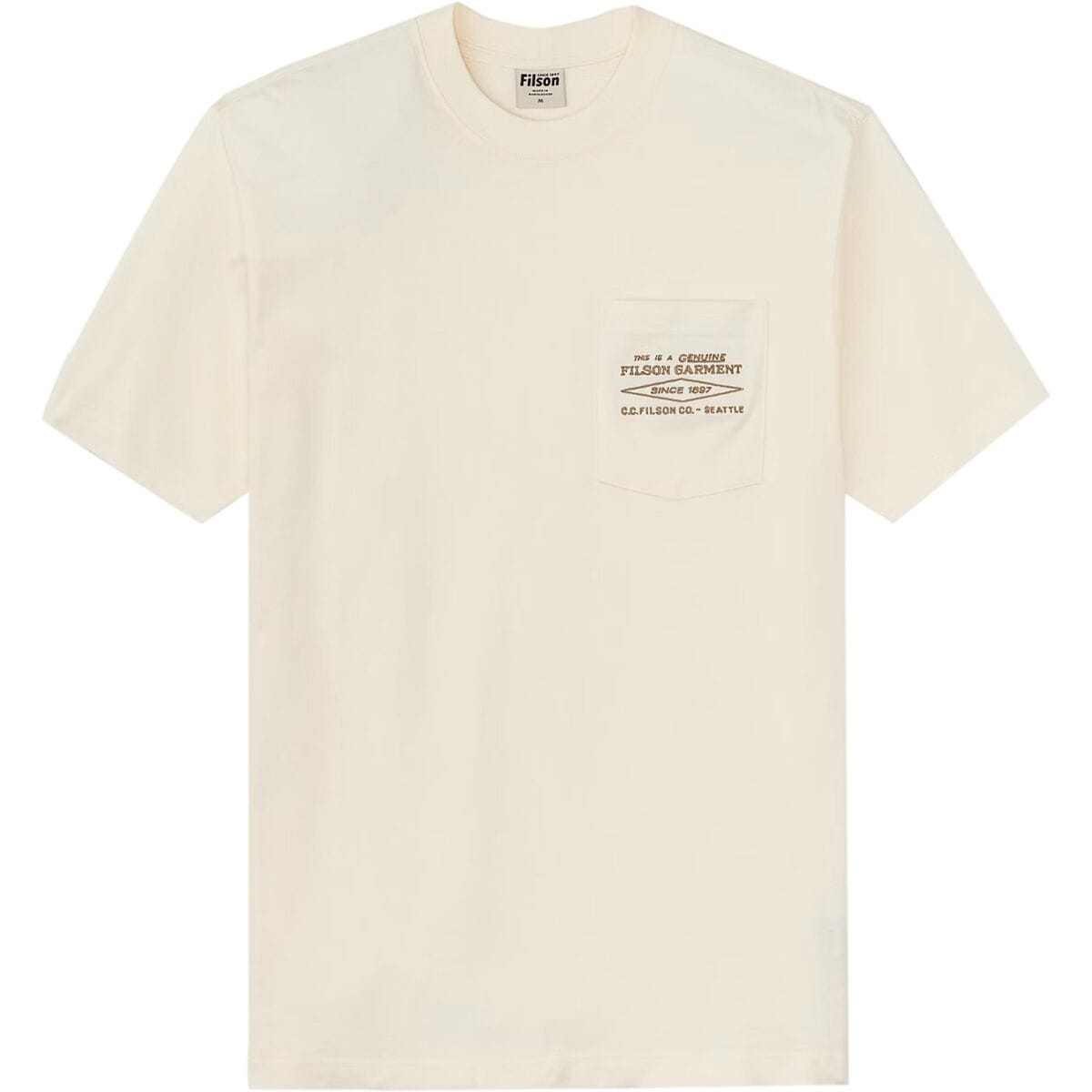 Embroidered Pocket Short-Sleeve T-Shirt - Men