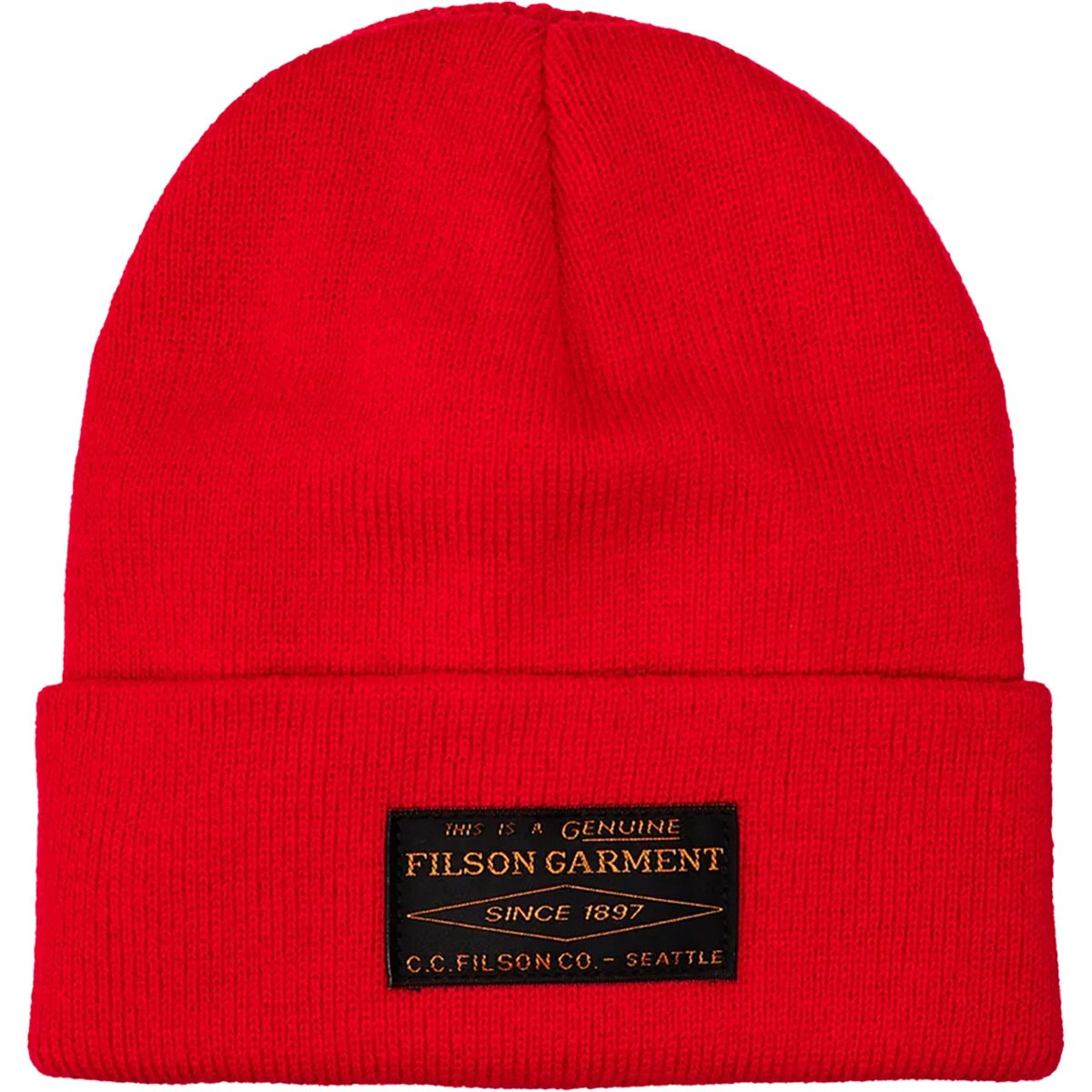 Filson Filson Ballard Watch Cap Red, One Size