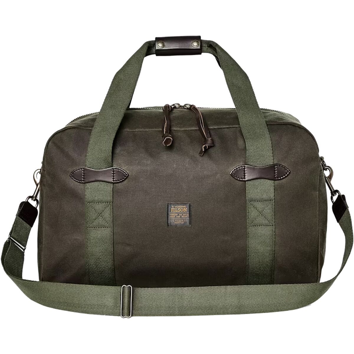 Filson Tin Cloth Medium Duffle Bag Rust, One Size