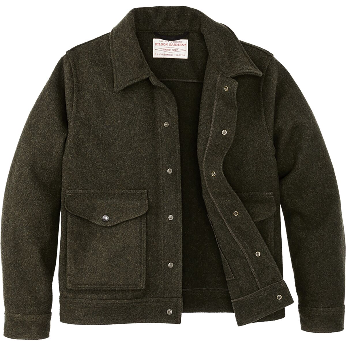 Filson Mackinaw Wool Work Jacket - Men's - Clothing