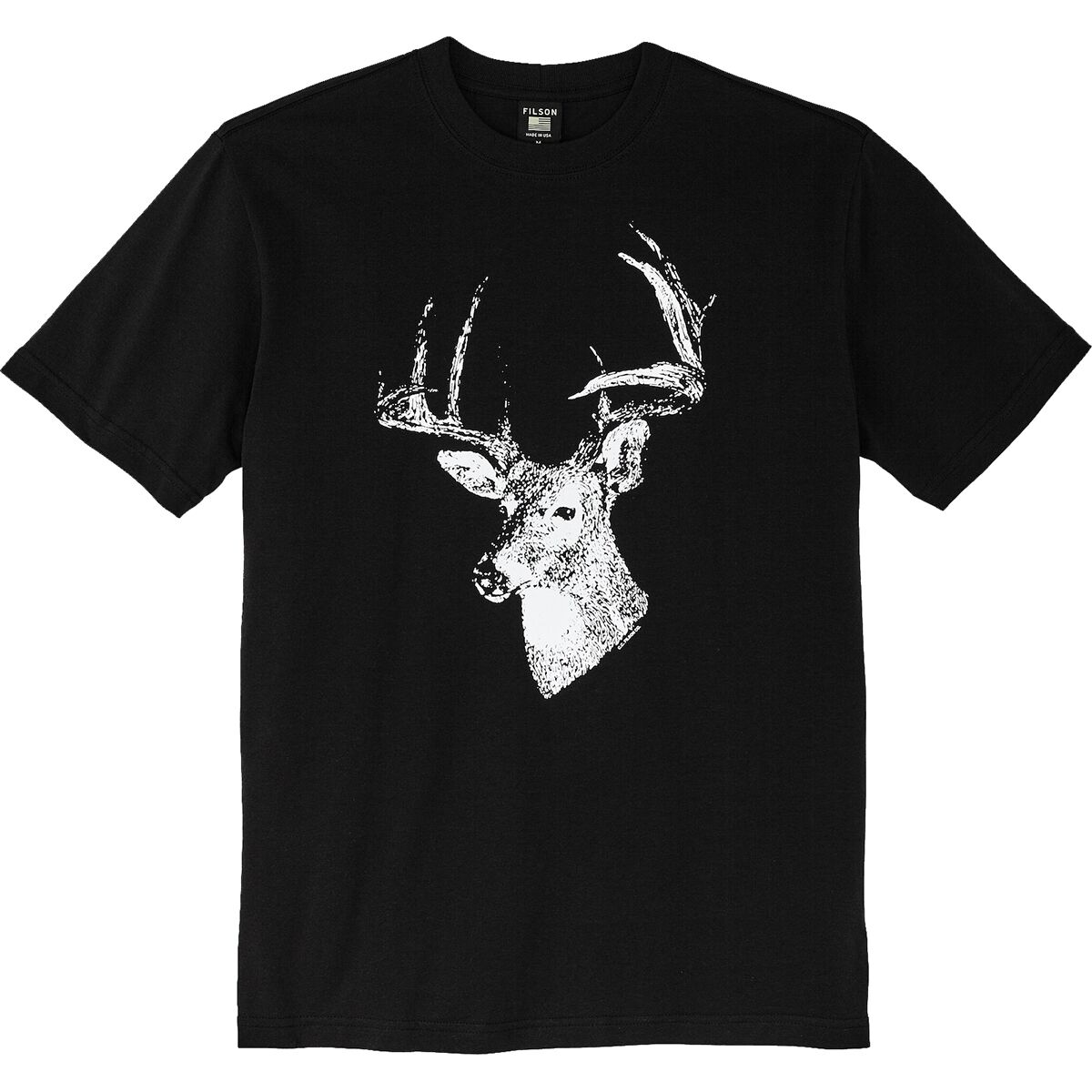 Filson Filson Short-Sleeve Pioneer Graphic T-Shirt - Men's Black Deer, XL