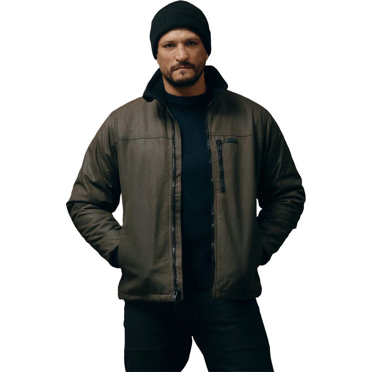 Image of Filson Tin Cloth Primaloft Jacket - Men's Otter Green, L