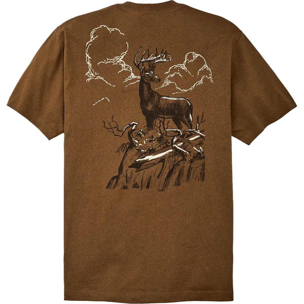 Filson Filson Short-Sleeve Frontier Graphic T-Shirt - Men's Gold Ochre/Deer, S