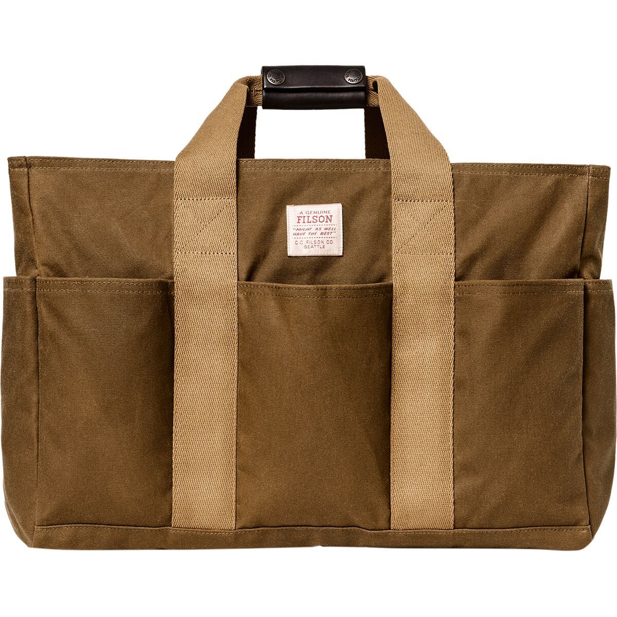 FILSON トートバッグ RUGGED CANVAS TOTE ダークタン Filson Tin Cloth
