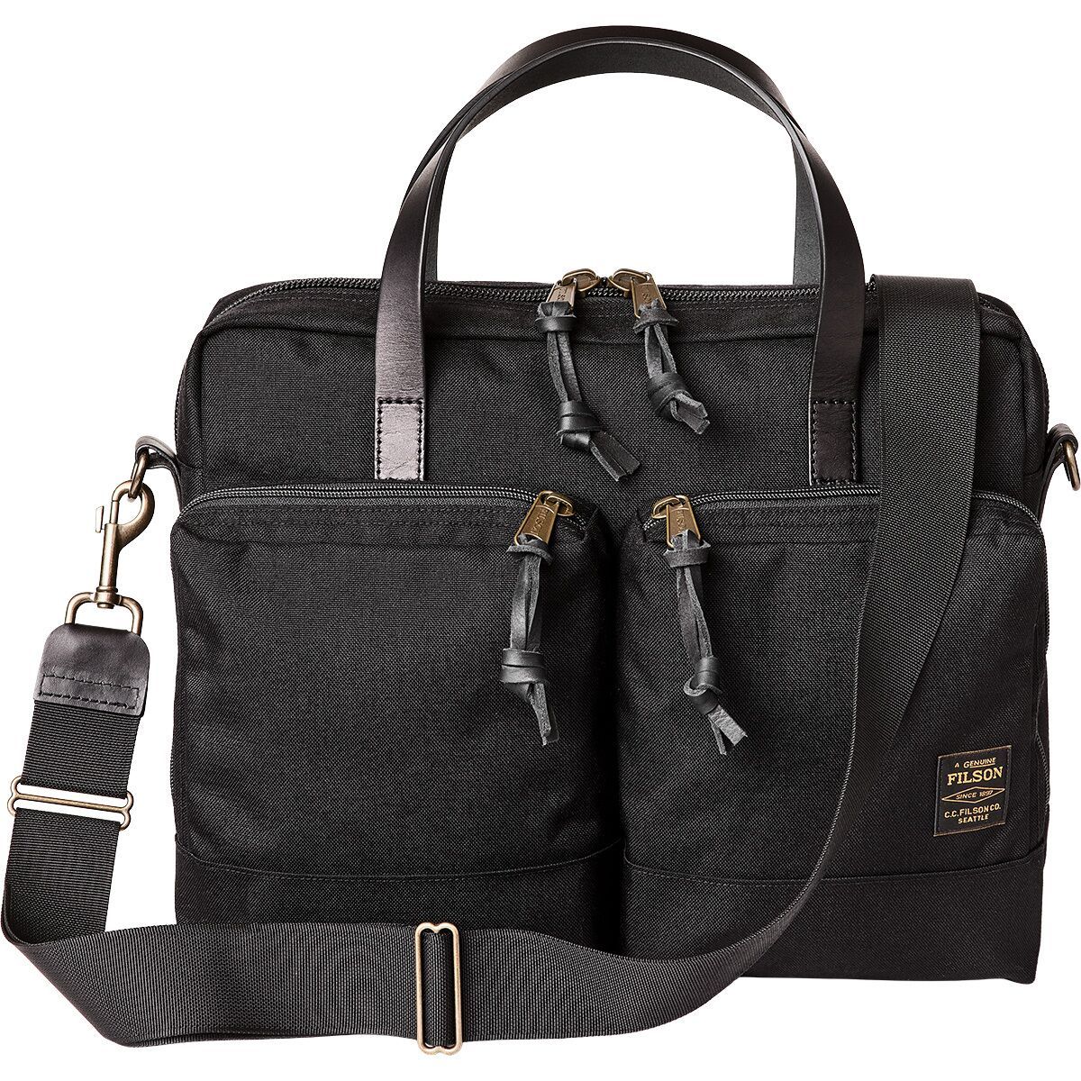 Image of Filson Dryden Briefcase Black, One Size