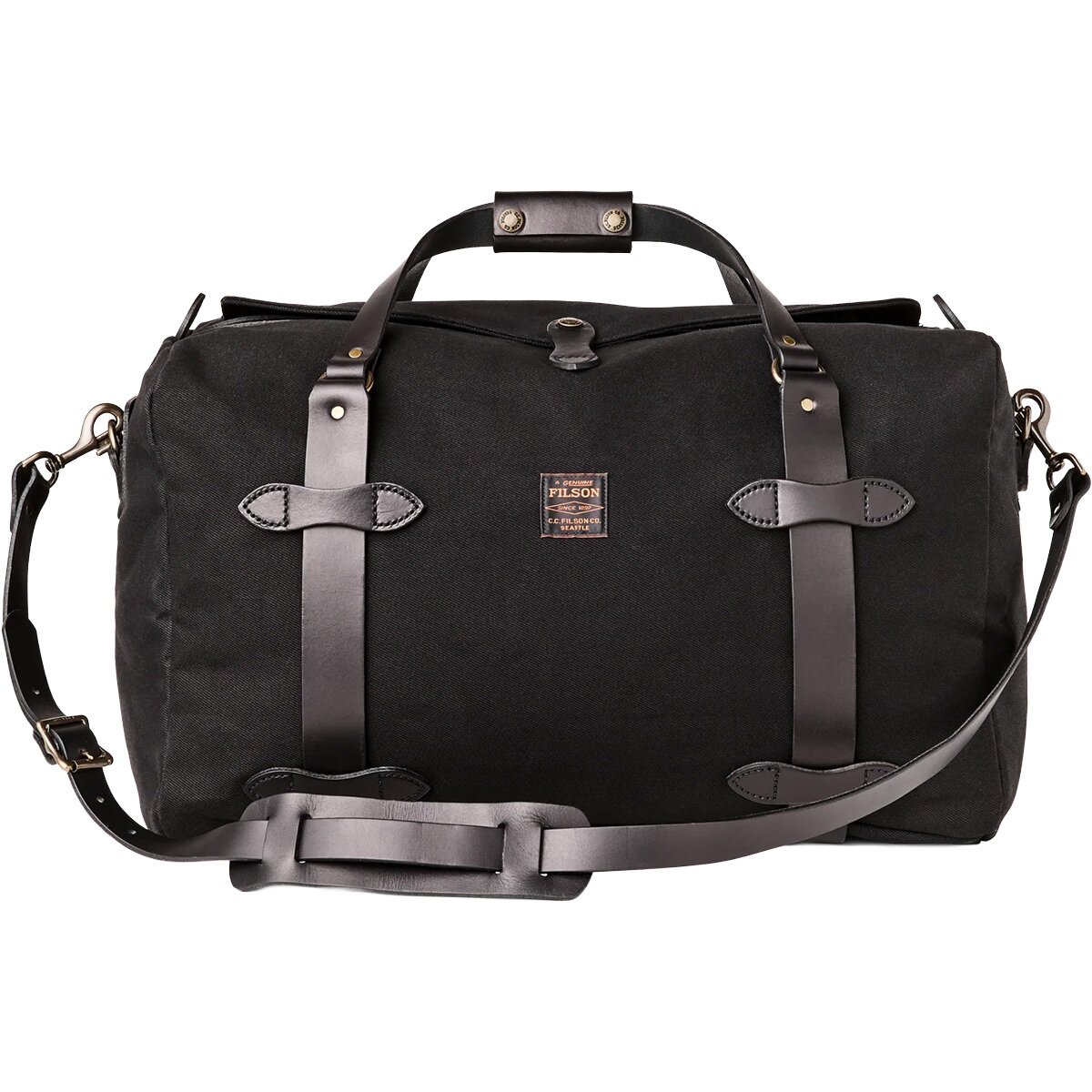 Image of Filson Medium 43L Duffel Bag Black, One Size