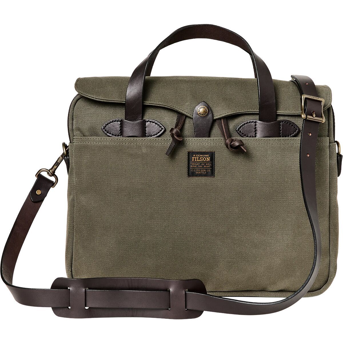 Filson Original Briefcase Otter Green