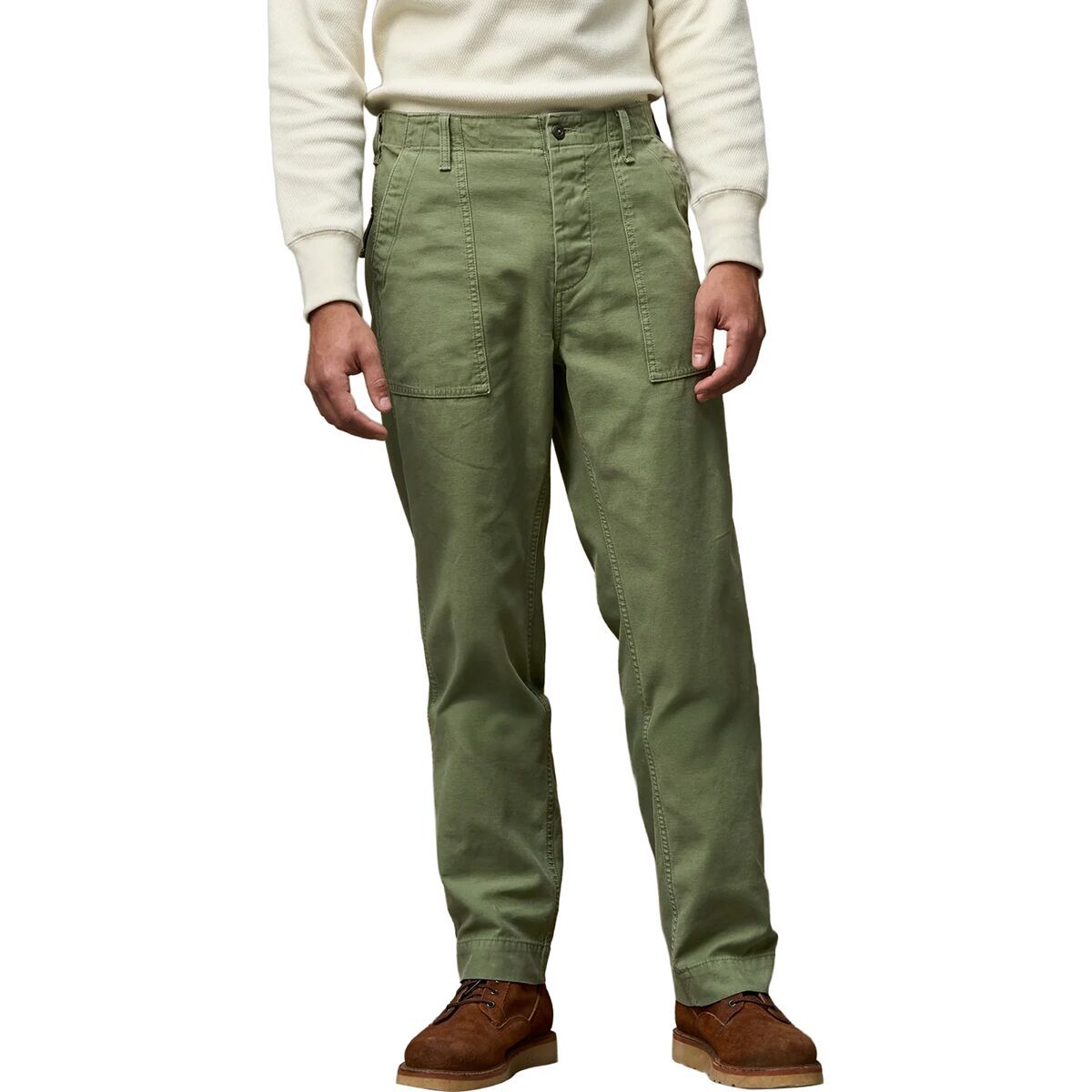 Image of Filson Field Supply Pant - Men's Washed Fatigue Green, 30x32