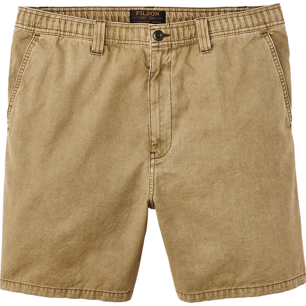 Filson Oakville Canvas Short - Men's Slate/Olive, XXL