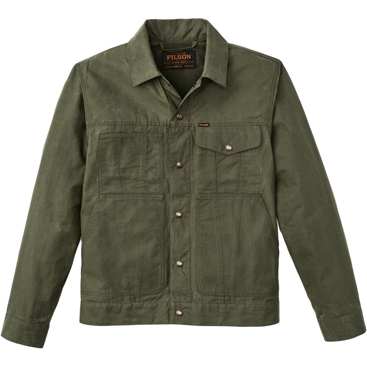 Filson Ranger Short Cruiser Jacket - Men's Olive, L