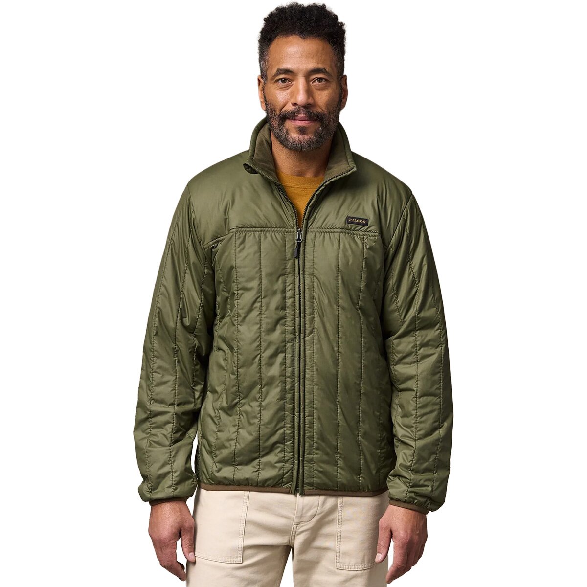 Image of Filson Ultralight Jacket - Men's Dark Olive Drab, XXL