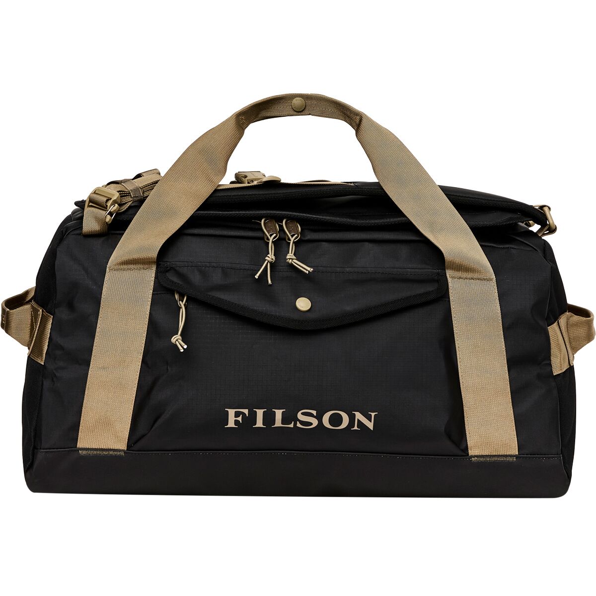 Image of Filson All-Weather 50L Duffle Bag Black/Covert, One Size