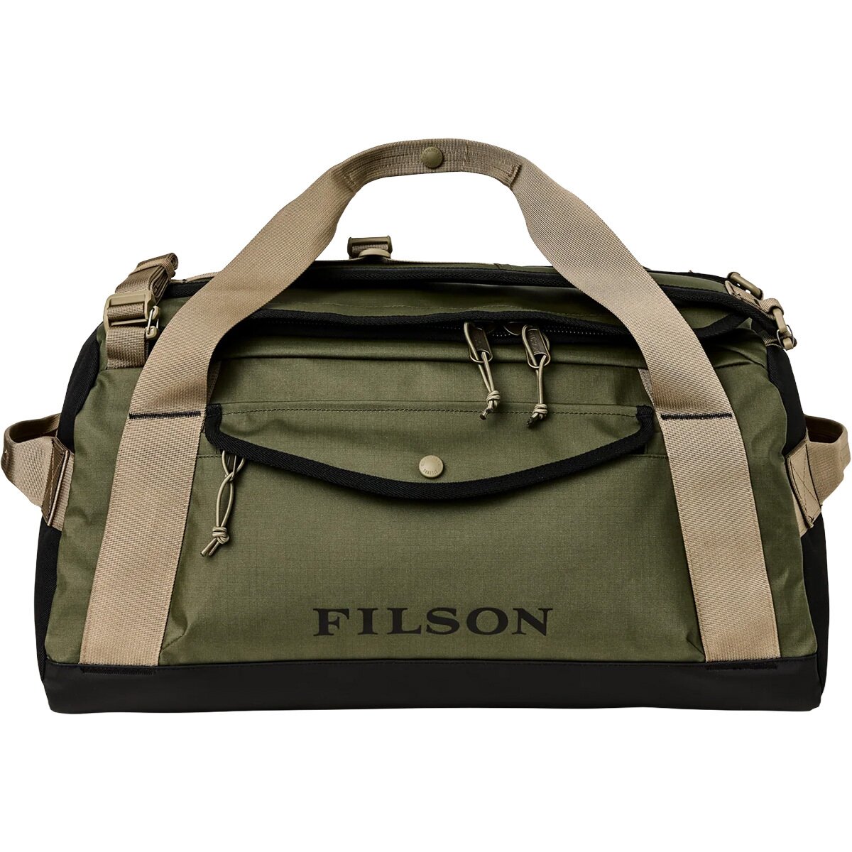 Image of Filson All-Weather 40L Duffel Bag Olive Black Crt, One Size