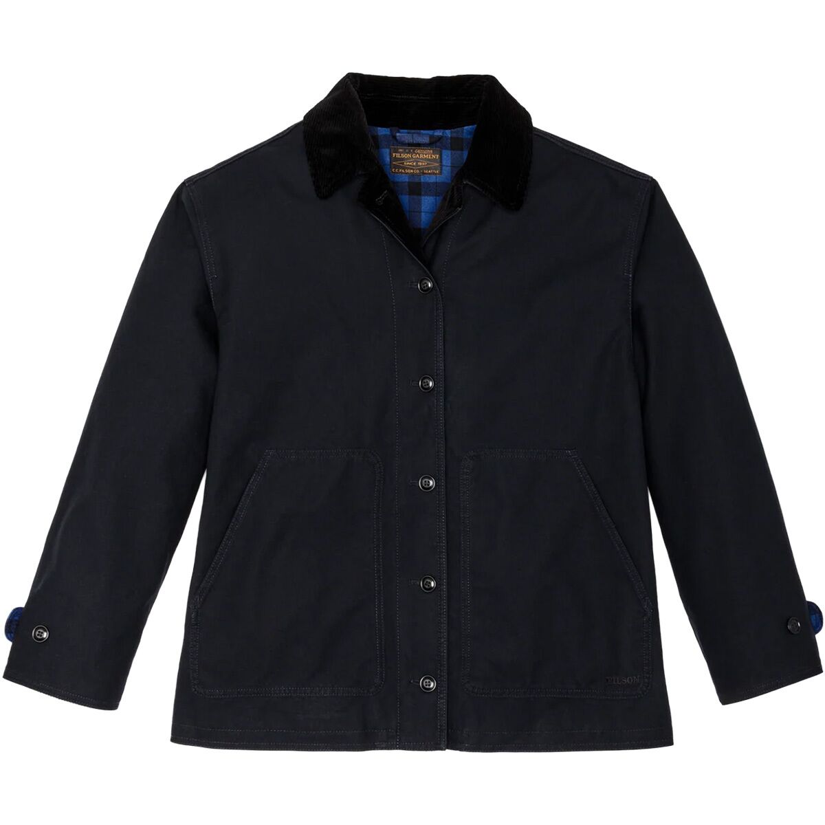 Image of Filson Barn Coat - Women's Navy, XL