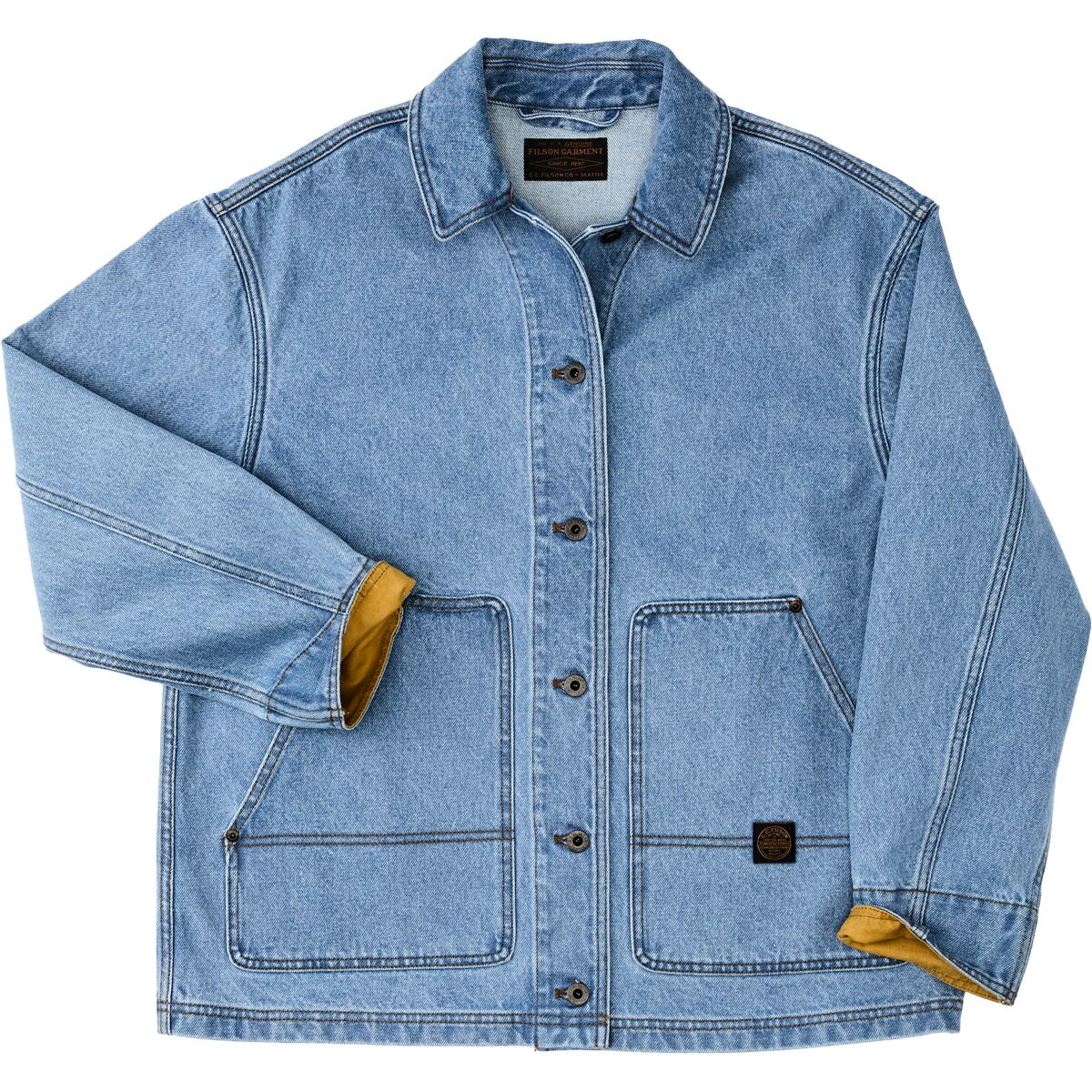 Filson Filson Denim Barn Coat - Women's StoneWash, S