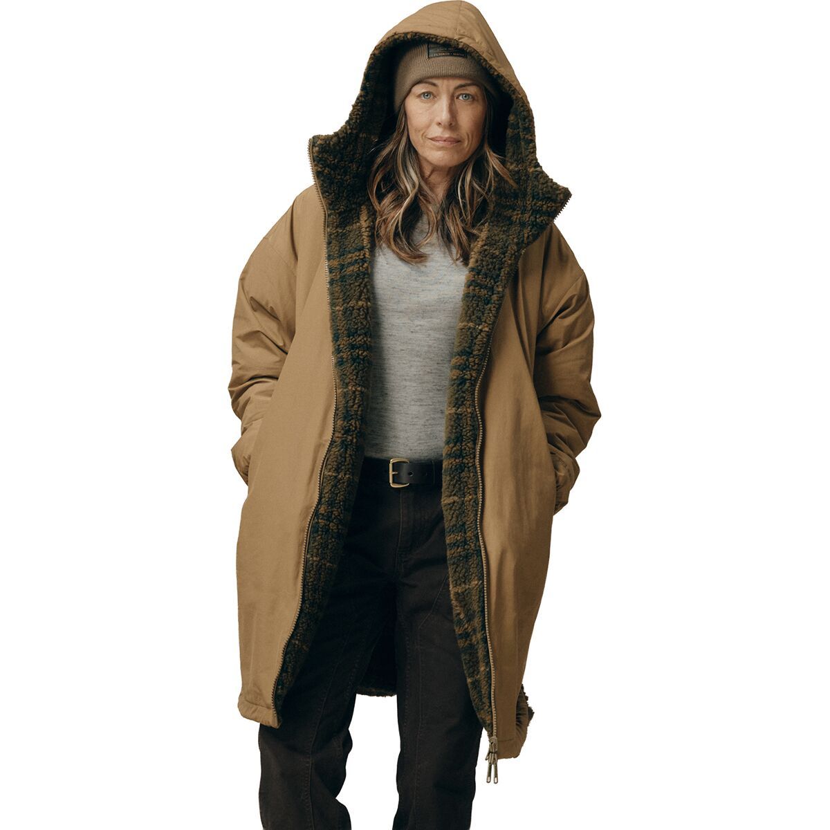 Filson Reversible Woolly Fleece Coat - Women