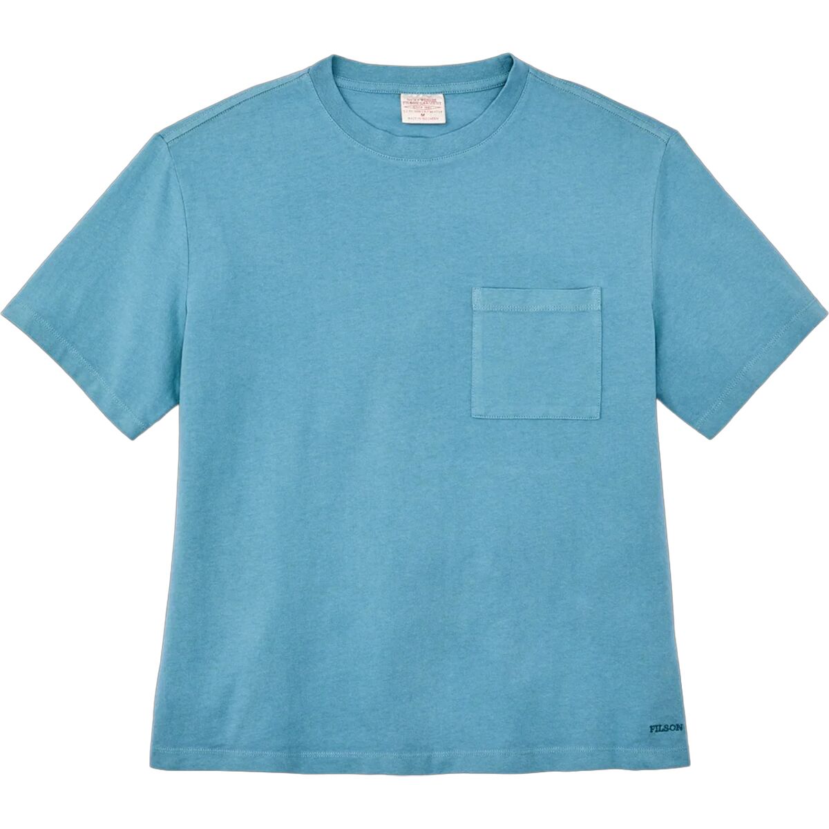 Image of Filson Pocket Short-Sleeve T-Shirt - Women's Storm Blue, S