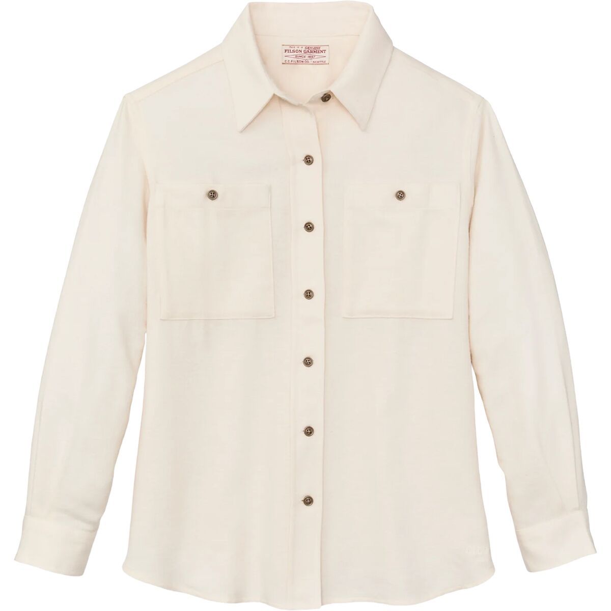 Image of Filson The Rangeland Flannel Shirt - Women's Natural, M
