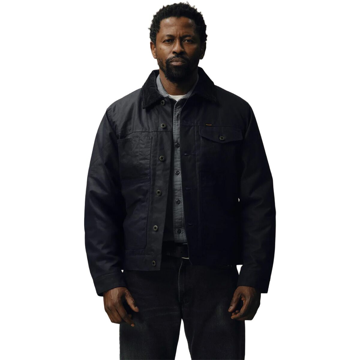 Image of Filson Insulated Short Cruiser Jacket - Men's Harbor Blue, S