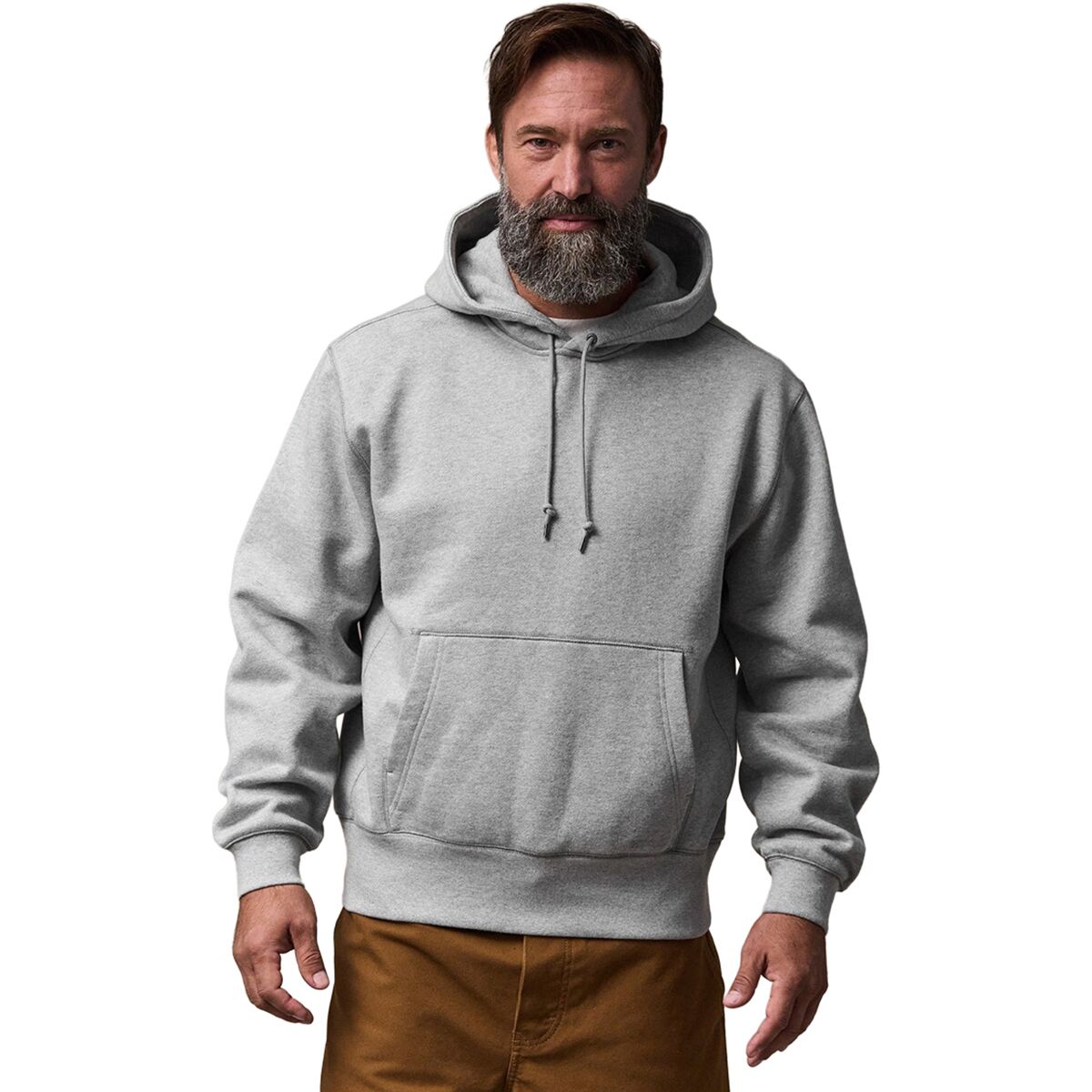 Image of Filson 14oz Heritage Fleece Hoodie - Men's Oatmeal Heather, M