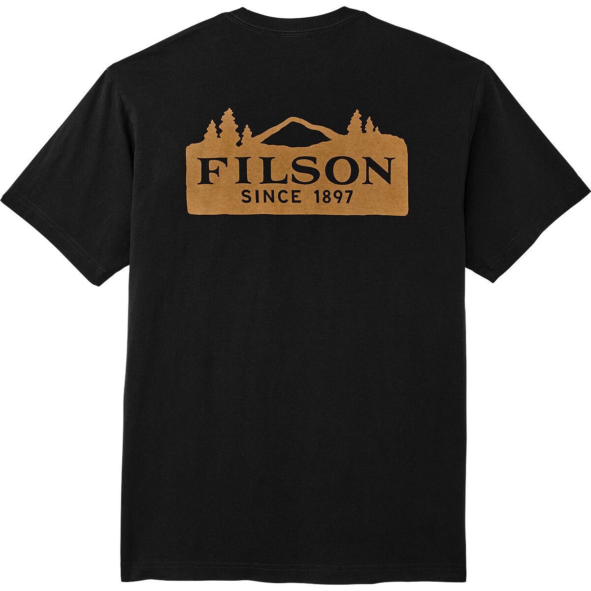 Image of Filson Scenic Graphic T-Shirt - Men's Black, S