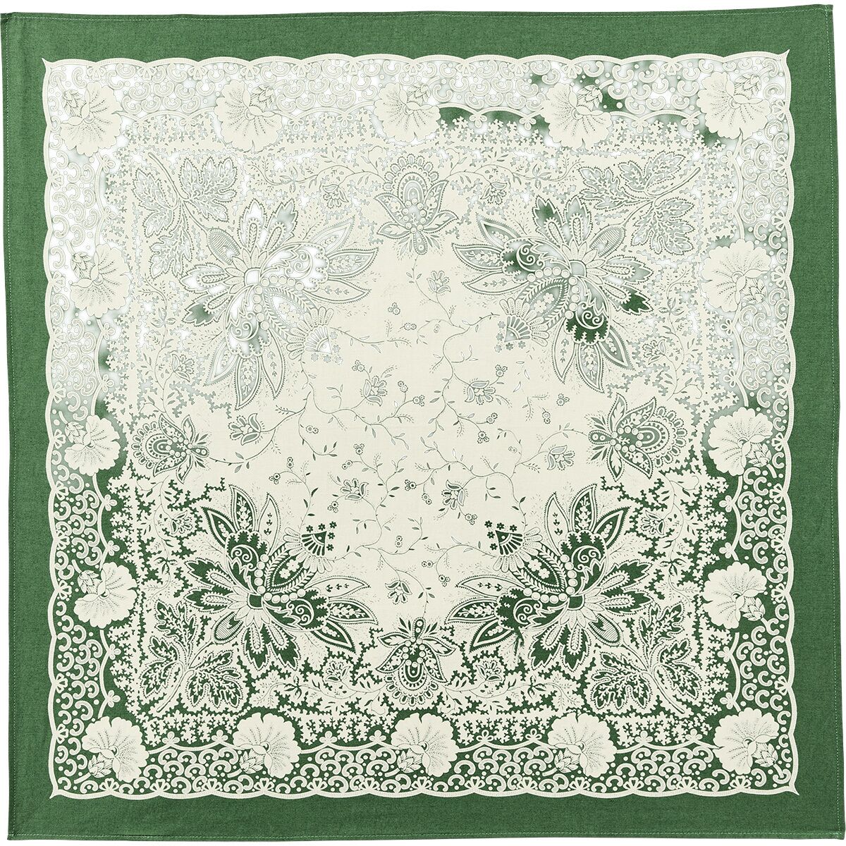 Image of Filson Paisley Bandana Green, One Size