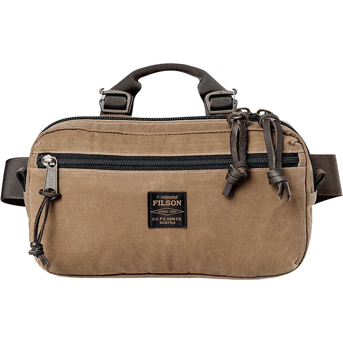 Image of Filson Trapper Creek Modular Waistpack Dark Tan, One Size