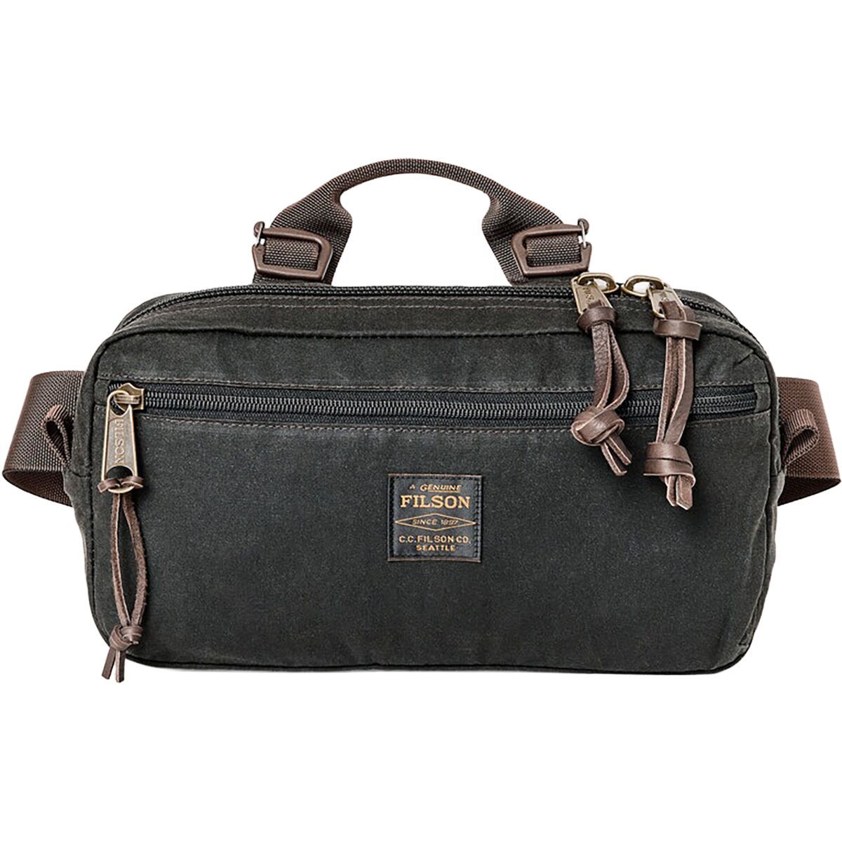Image of Filson Trapper Creek Modular Waistpack Dark Timber, One Size