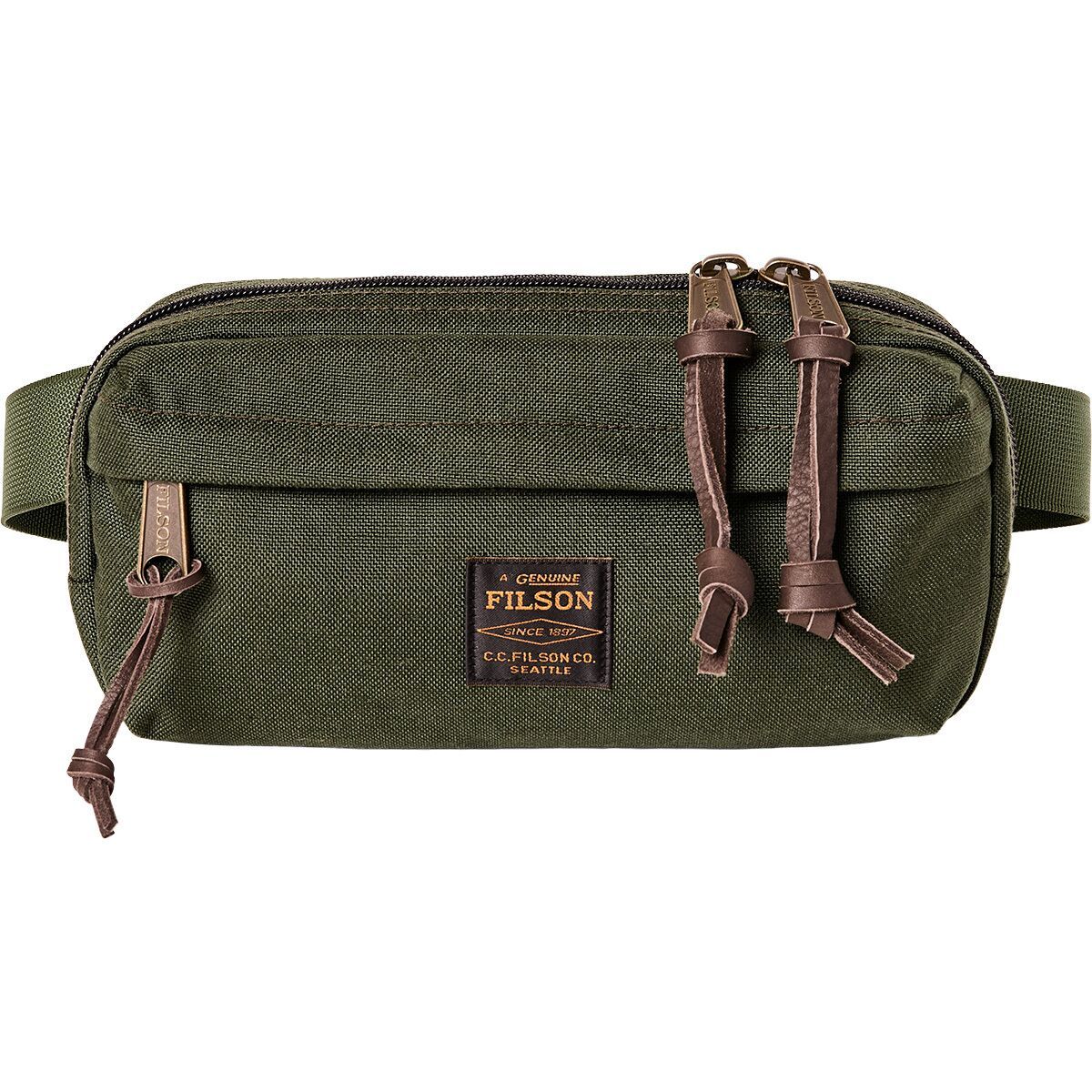 Image of Filson Dryden Crossbody Bag Otter Green, One Size
