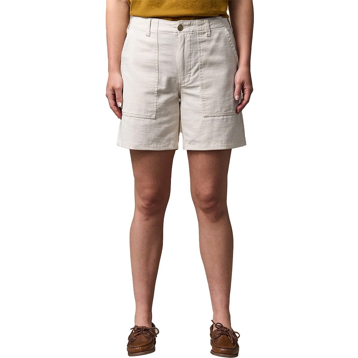 Image of Filson Reverse Sateen Supply Short - Women's Natural Seed, 10