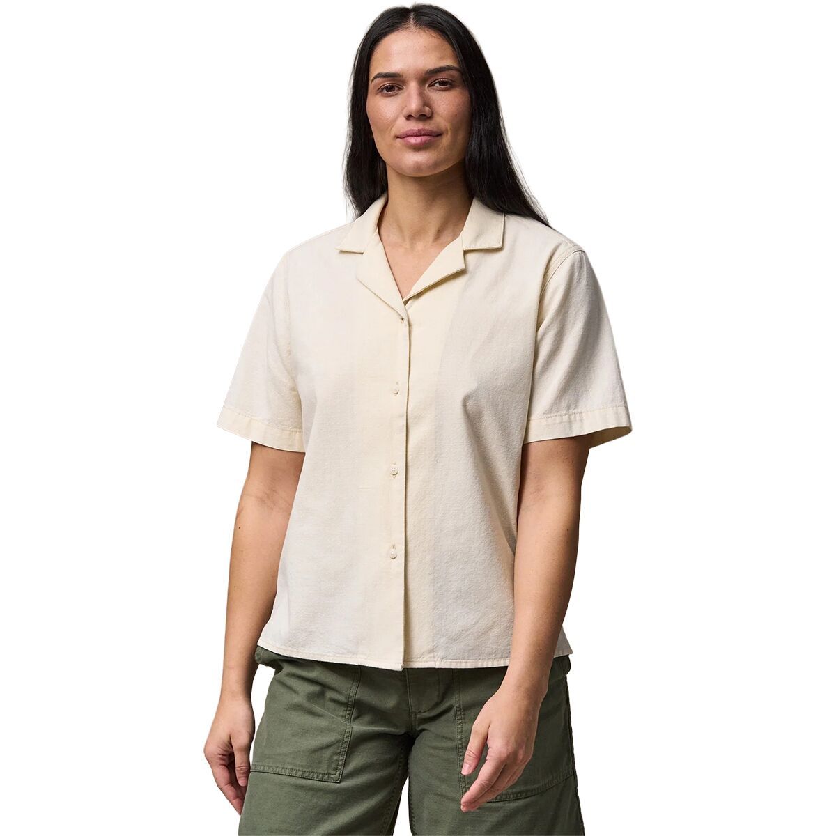 Image of Filson Short-Sleeve Camp Shirt - Women's Natural Seed, L