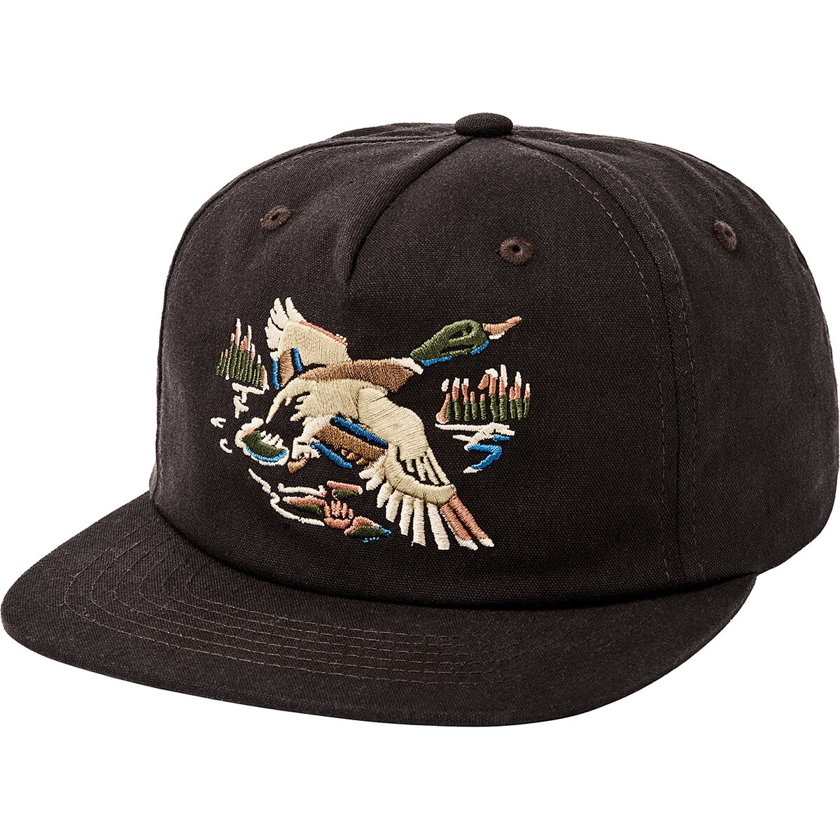 Image of Filson Mallard Graphic Trucker Cap Dark Brown, One Size