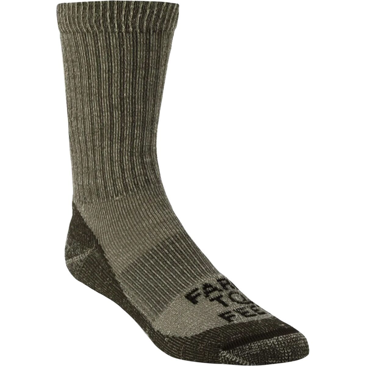 Image of Farm To Feet Boulder Traditional Lightweight Hiker Sock Green Gables, L