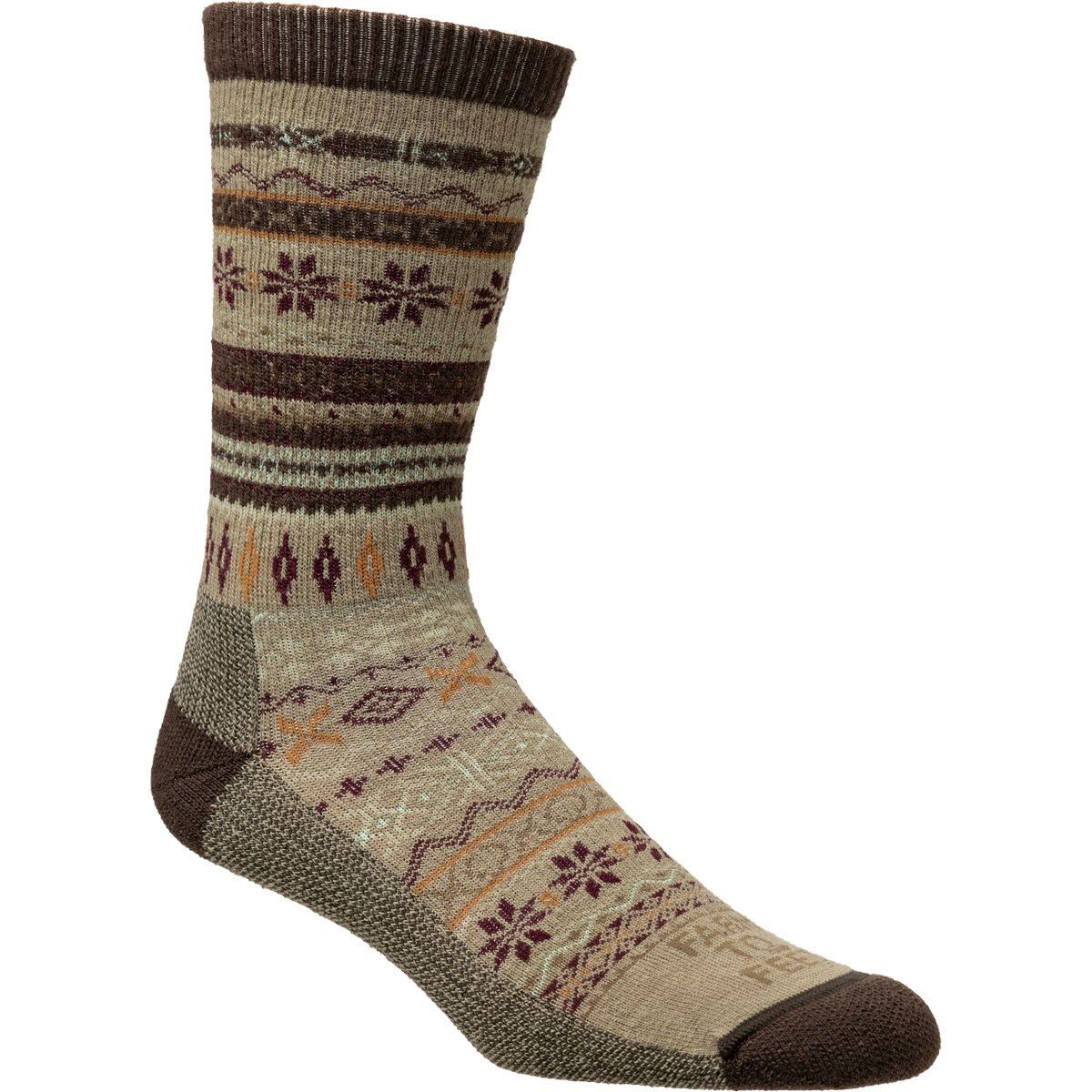 Image of Farm To Feet Hamilton Crew Sock - Women's Desert Tan, S