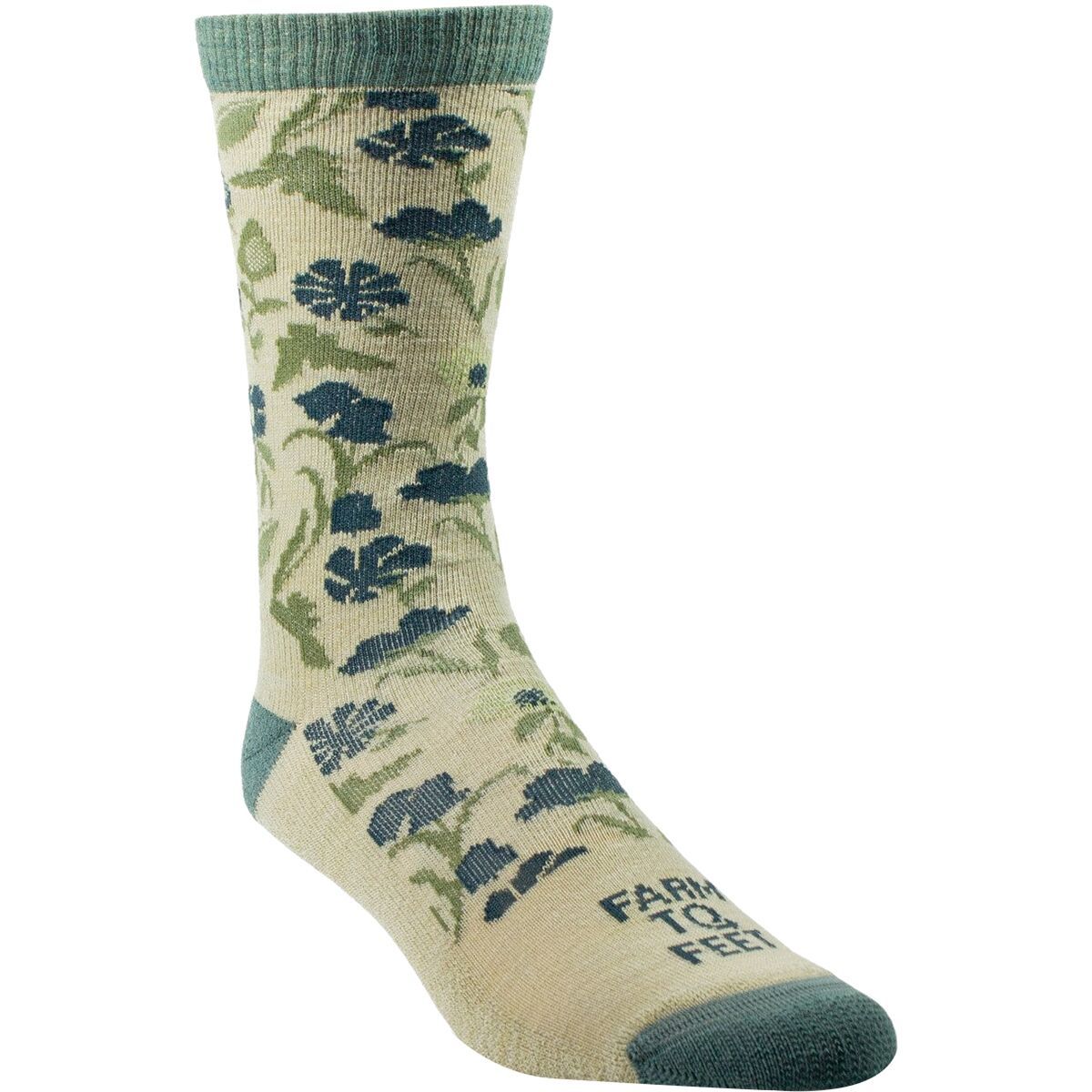 Farm To Feet York Crew Sock - Women's Desert Tan, S