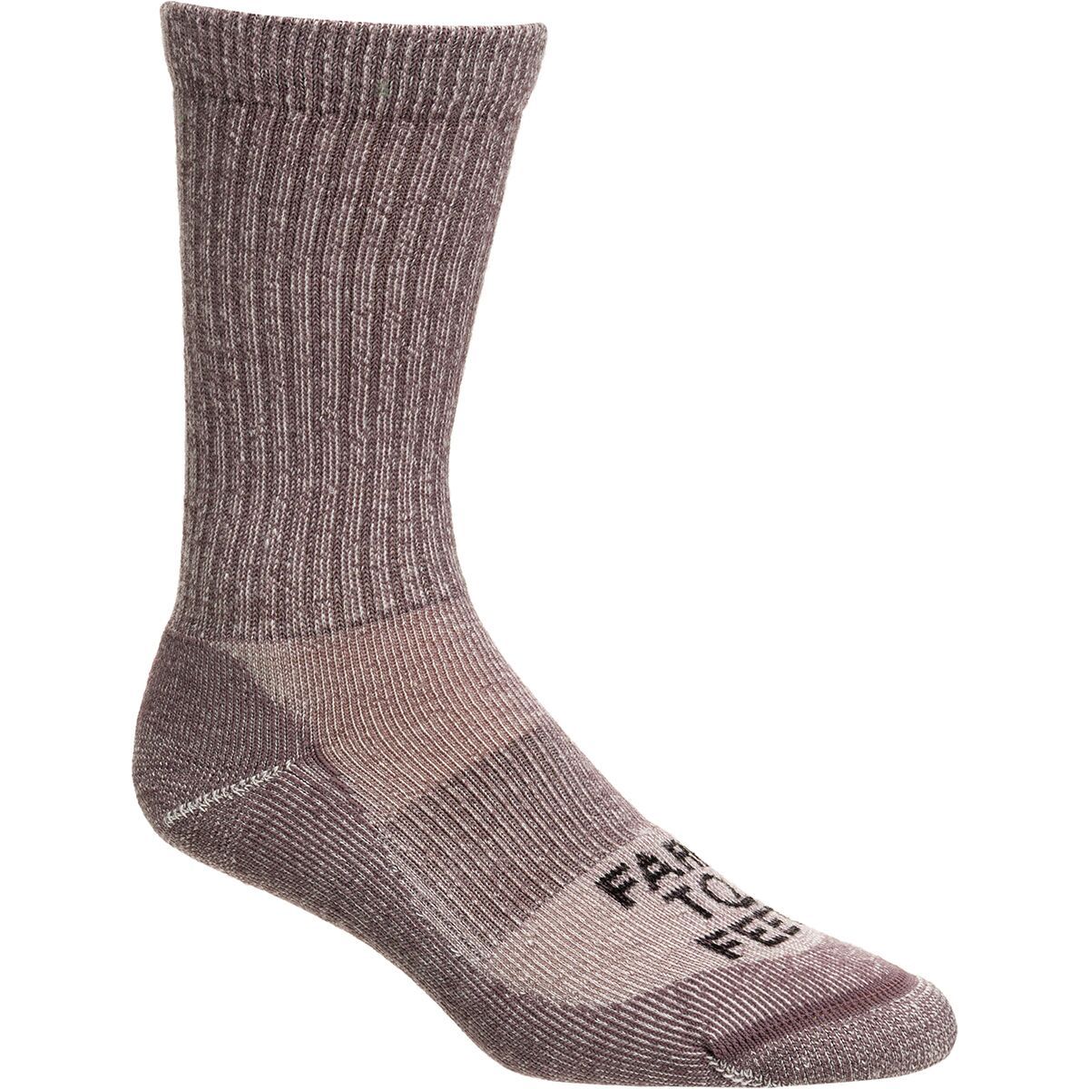 Image of Farm To Feet Boulder Traditional Lightweight Hiker Sock Sparrow, M
