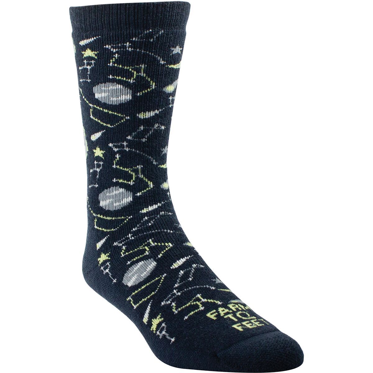 Image of Farm To Feet Arco Crew Sock Total Eclipse, M