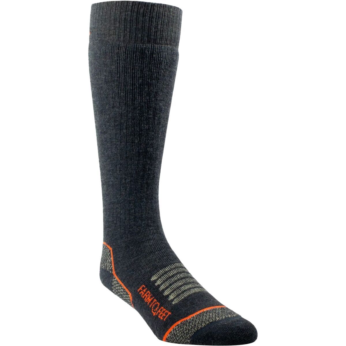 Farm To Feet Ely Sock Charcoal, M