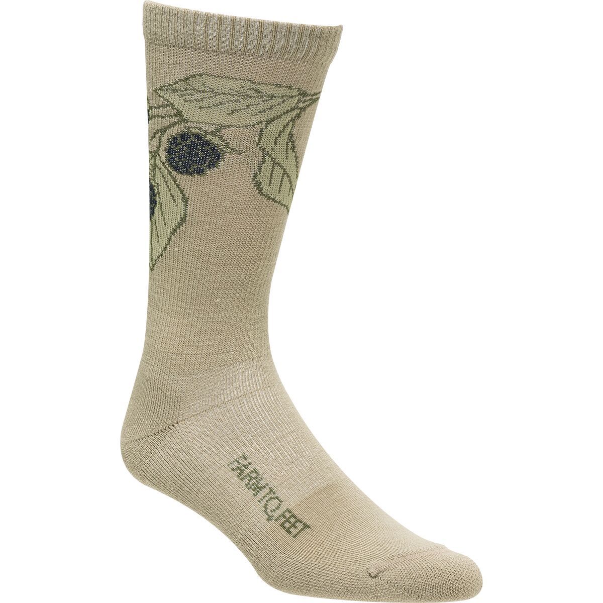Farm To Feet Journey Lightweight Sock Desert Tan, L