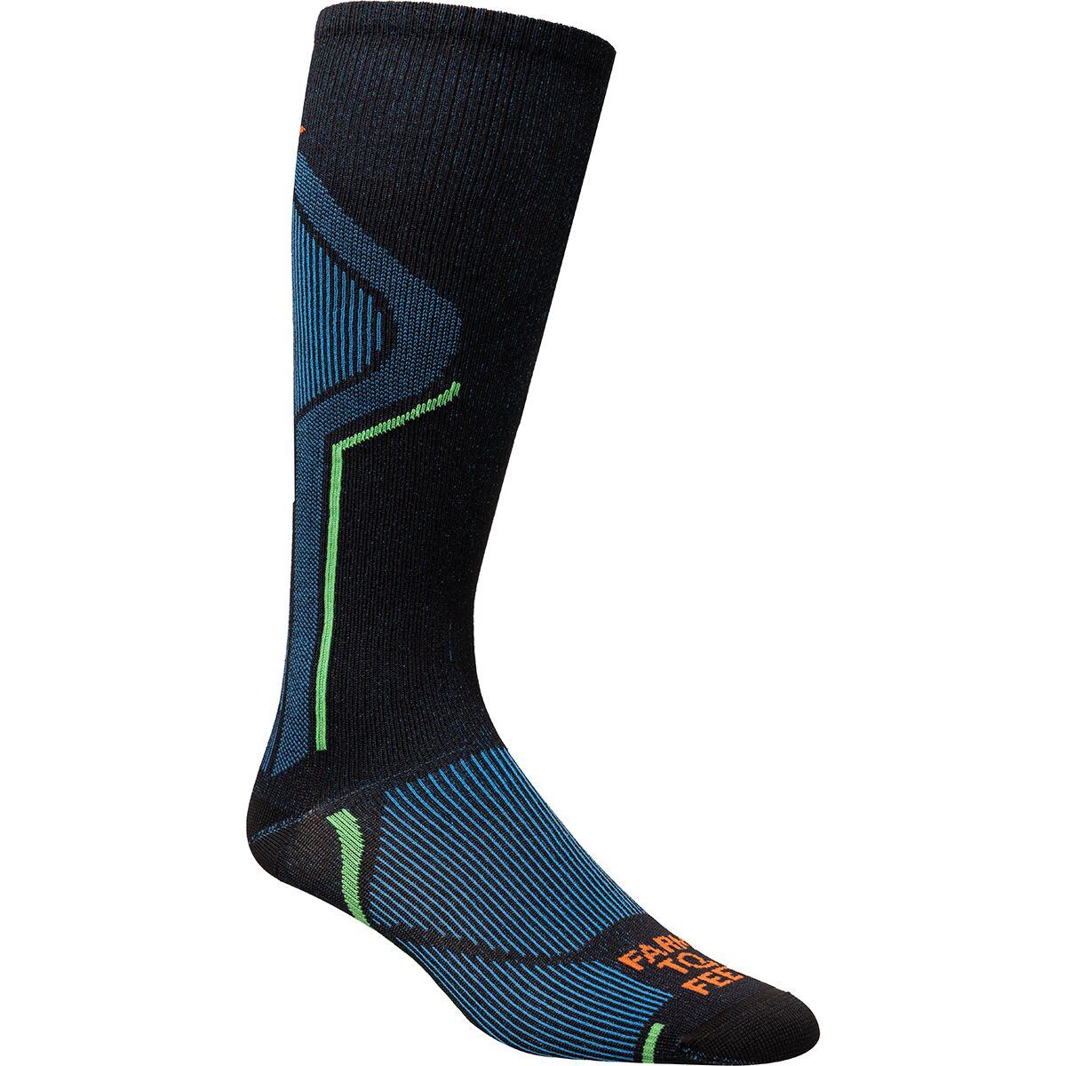 Farm To Feet Farm To Feet Jackson 2.0 NC OTC Sock Black/Bunting, L