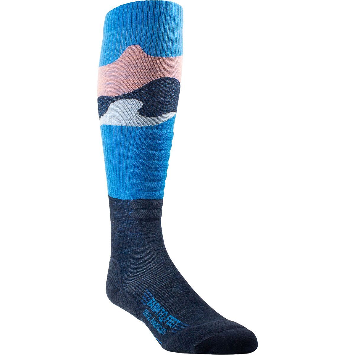 Image of Farm To Feet Sun Valley LTC OTC Sock Denim, M