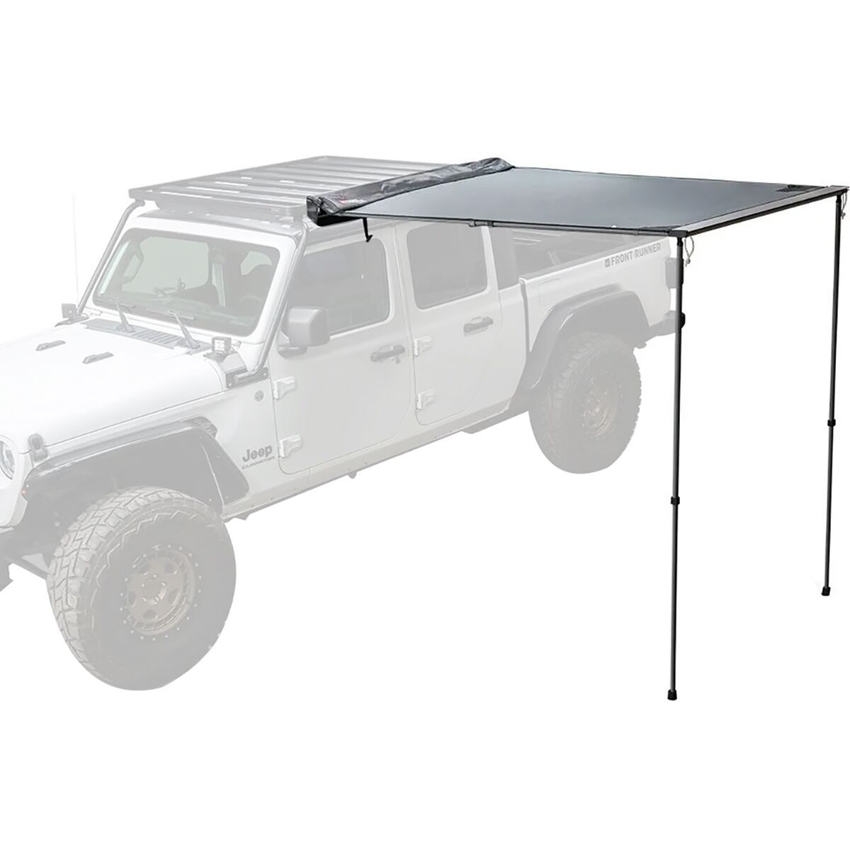 FrontRunner Awning - 2m Black, One Size