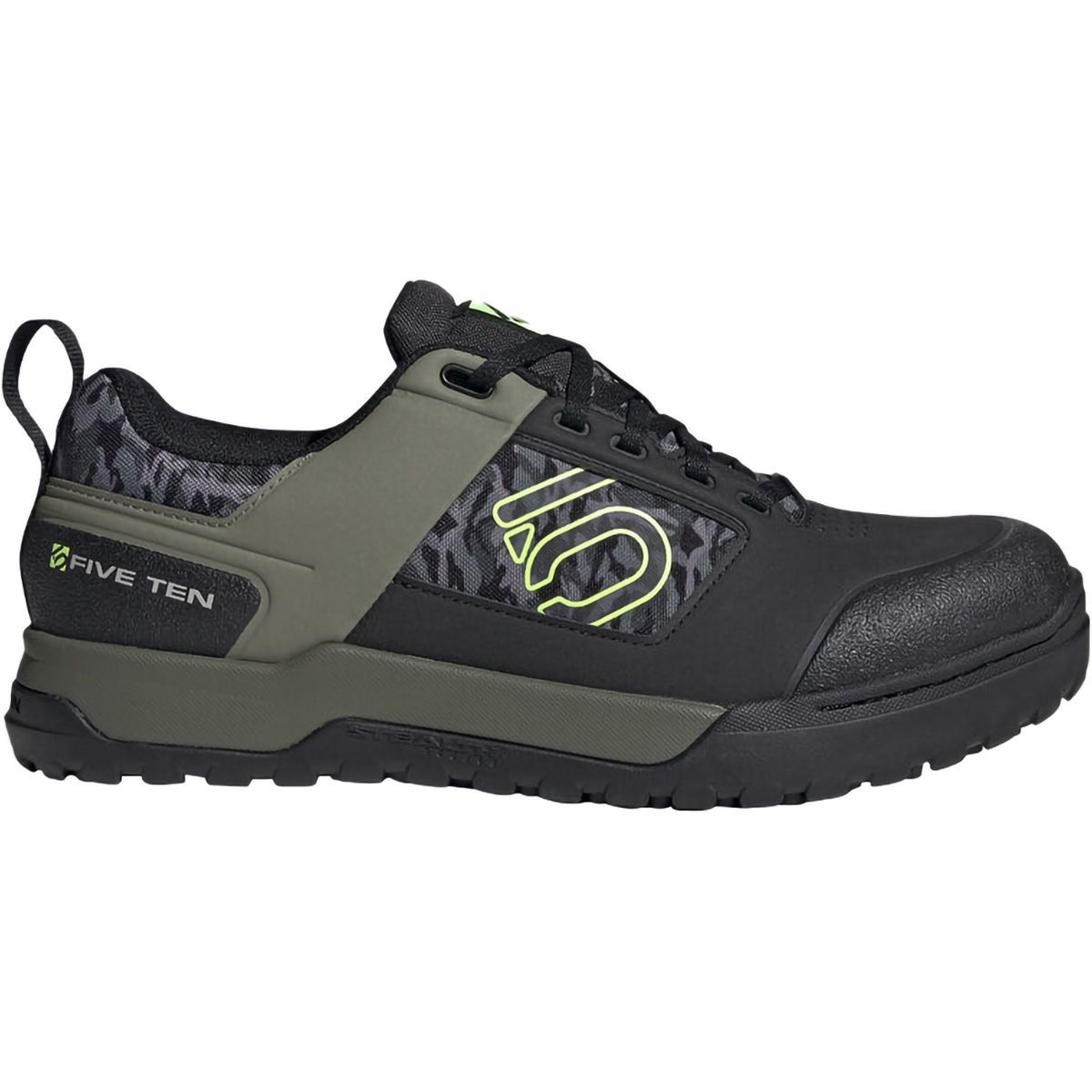 Five Ten Impact Pro Cycling Shoe - Men's Black/Signal Green/Legacy Green, 11.0