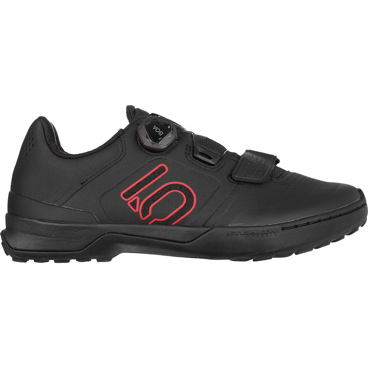 Five Ten Kestrel Pro BOA Shoe - Men's Black/Red/Grey Six, 12.5