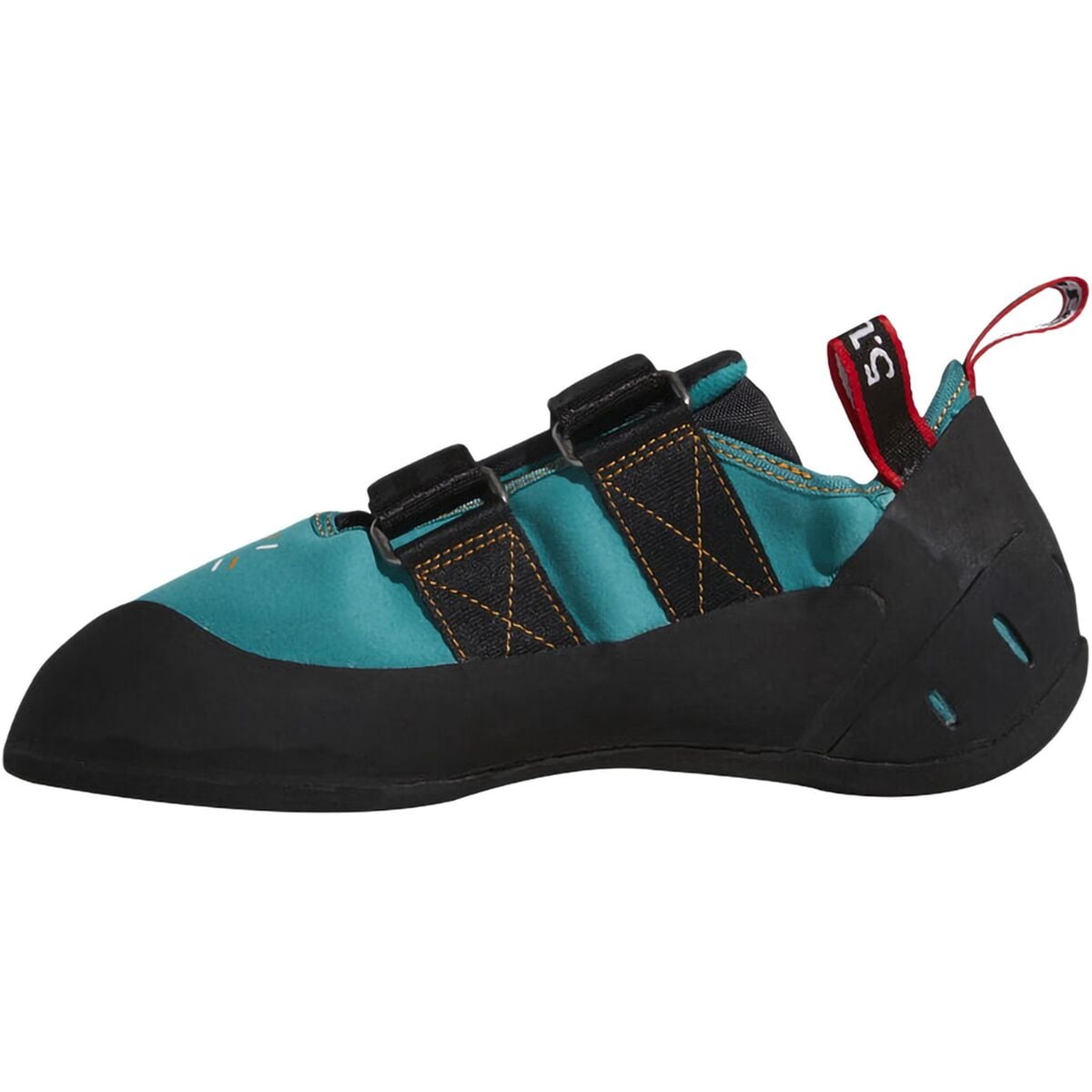 Five Ten Anasazi LV Low Hook N Loop Climbing Shoes Aqua Blue Black Womens  Size 9