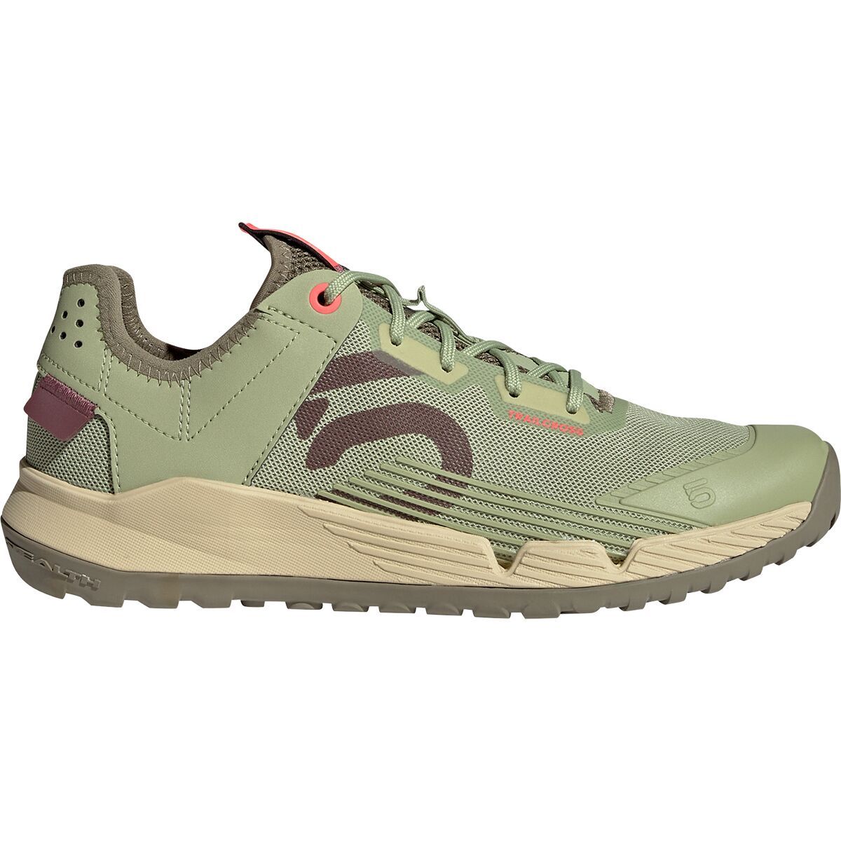 Five Ten Trailcross LT Mountain Bike Shoe - Women's Magic Lime/Quiet Crimson/Orbit Green, 5.0