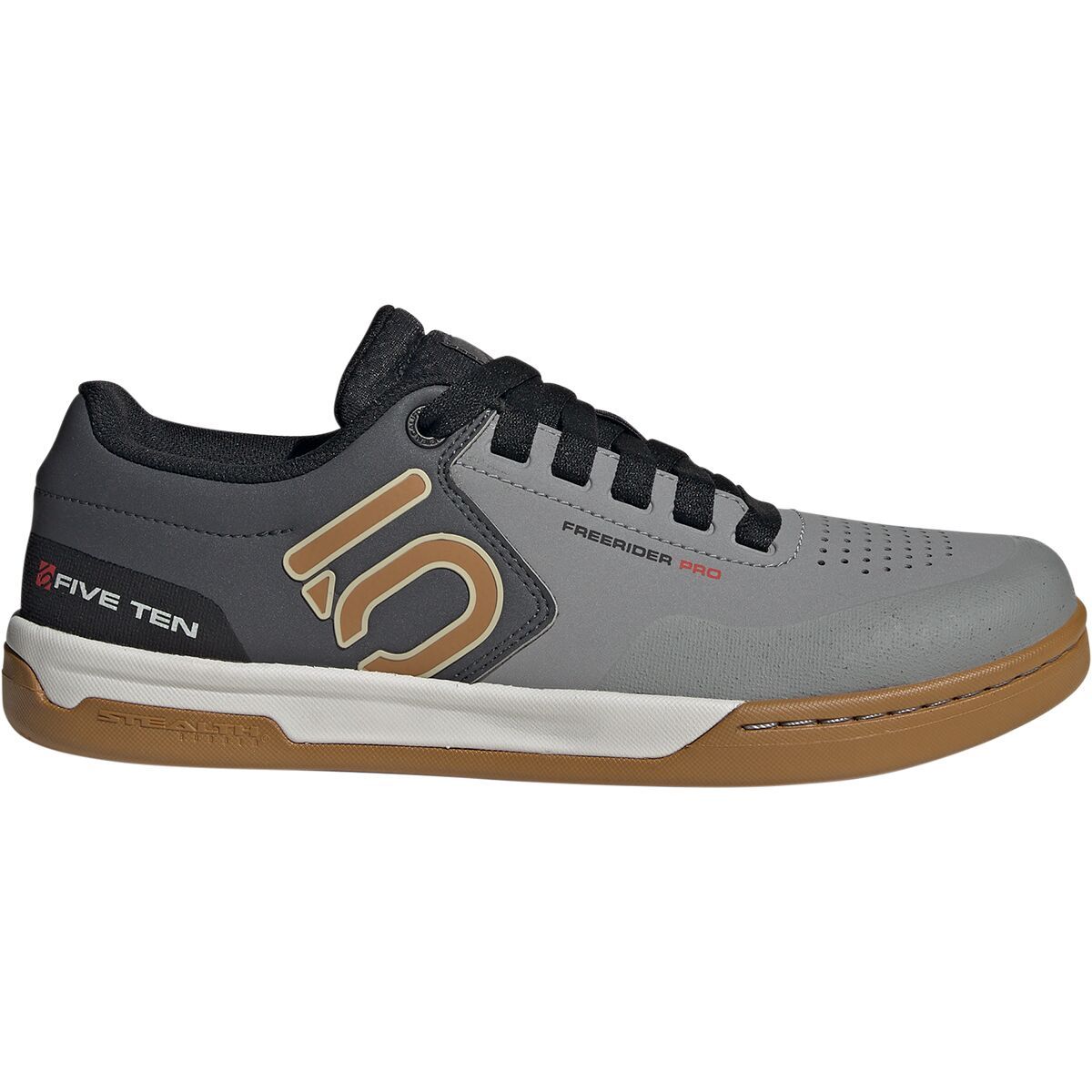 Five Ten Freerider Pro Cycling Shoe - Men's Grey Three/Bronze Strata/Core Black, 6.5